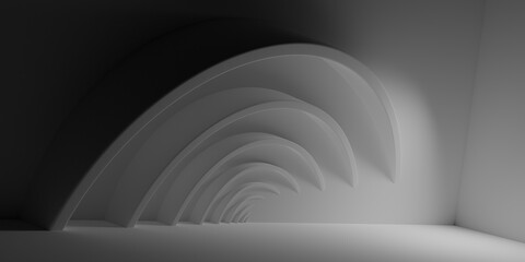 Wall Mural - black and white abstract background