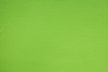 Bright Green Embossed Background With Waffle Texture