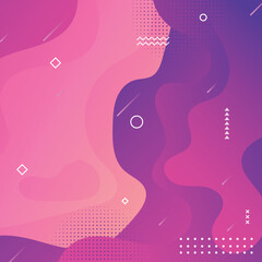 Wall Mural - abstract background. vector banner template for social media, website and business template presenta