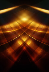 Poster - abstract shiny color gold wave, luxury background.