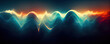 soundwaves abstract sythwaves background 