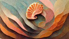 Nautilus As Your Favourit Element, Beautiful Forms And Colors, Smooth, Gracious, Always An Eye-catcher In Your Projects