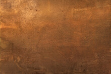 Old Grunge Copper Bronze Rusty Texture Background Effect 