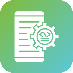 Poster - App Development Icon Style