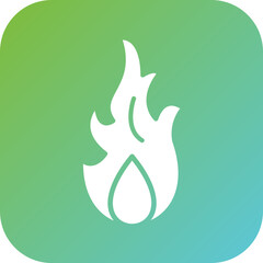 Sticker - Fire Icon Style