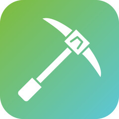 Sticker - Pickaxe Icon Style