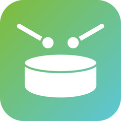 Sticker - Drum Icon Style