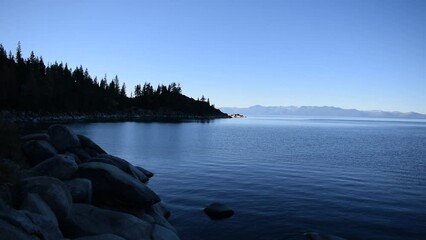 Wall Mural - lake tahoe sunrise