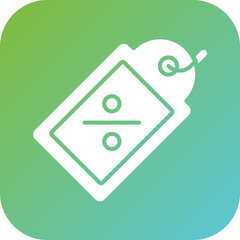 Poster - Discount Tag Icon Style