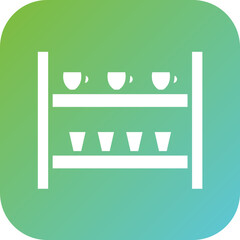 Sticker - Shelf Icon Style