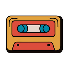 Poster - cassette retro style