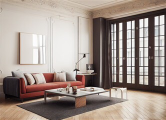 Wall Mural - Elegant apartment living room