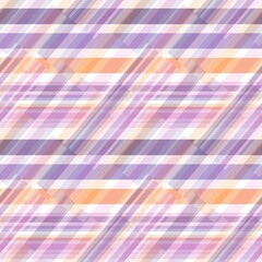 Wall Mural - Pattern stripes mixed plaid colorful background