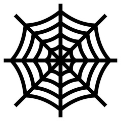 Poster - spider web icon