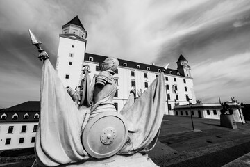 Bratislava Castle.  Bratislava, Slovakia 