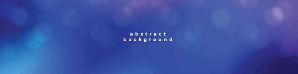 Wall Mural - Linkedin banner abstract background with bubbles