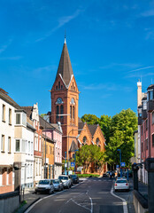 Sticker - Johannes Church in Troisdorf - North Rhine-Westphalia, Germany