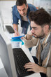 © auremar - clever concentrated man on coursework planning writing ideas