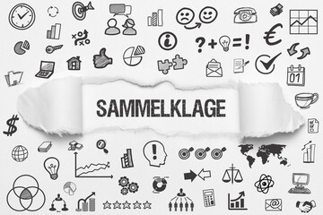 Wall Mural - Sammelklage