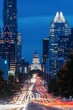 © Tim Bliss/Wirestock Creators - Vertical long exposure shot of the street in Austin at night