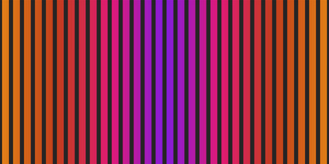 Poster - Gradient simple pattern with black paolos. Vector seamless print pattern in iridescent gradient.