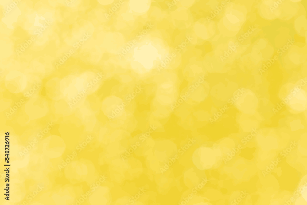 Gold color of blurred bokeh background. Use for decoration or overlay