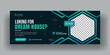 © Anha - Real estate Facebook cover banner template and Horizontal web banner for home sale