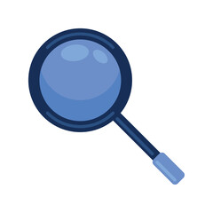 Poster - magnifying glass search