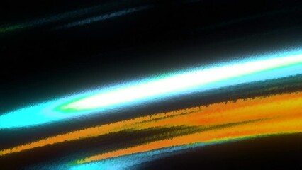 Wall Mural - beautiful stripes of aurora borealis all over the night sky. motion. blinking colorful lines of the 