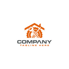 Wall Mural - a home improvement company logo