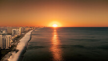 Sunrise On The Beach In Destin, Florida