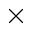 © OLIVEIA - Close icon vector illustration. Delete sign and symbol. cross sign
