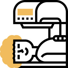 Sticker - bone icon