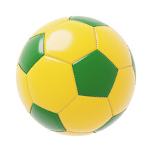 Green And Yellow Soccer Ball