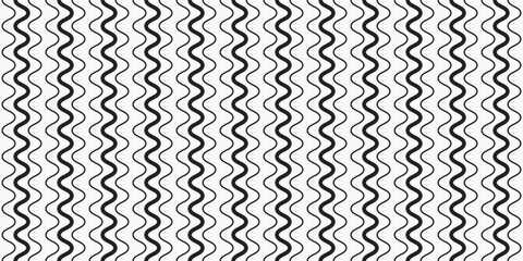 Poster - Thick and thin wavy vector stripes in a vertical position. Vector seamless for print and decorations.