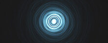 Blue Energy Ball Hole Vortex Abstract Background