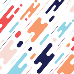 Wall Mural - abstract background. vector banner template for social media, website and business template presenta