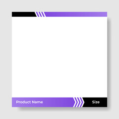 geometric square social media banner layout, product background backdrop display for ads commerce sa
