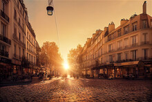 Sunrise In Paris