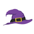 Witch hat vector illustration 