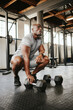 © S Fanti/peopleimages.com - Weights, fitness and black man training in the gym for motivation, body health and sport goal. Tired African athlete and bodybuilder thinking before workout, exercise and cardio for strong arm muscle