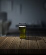 3d illustration beer drink bar alcohol pub glass