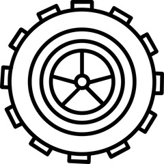 Sticker - Tyre Icon