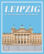 Vintage Poster Leipzig Bundesverwaltungsgericht