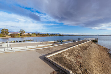 Poster - Jubilee Beach in Swansea Tasmania Australia