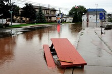 A Flood Ravishes The Small Town Of Benton, PA