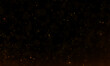 © Vuang - blurred sparks from fire in front of black backgound