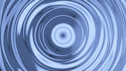 Poster - Liquid Round Tunnel. Design. Calm animation with liquid circular tunnel. Liquid surface with wavy round rings