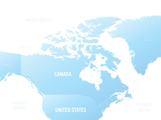  Canada detailed political map with lables