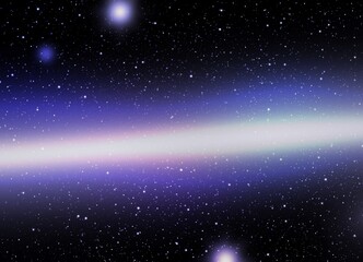 Wall Mural - a space of the galaxy ,atmosphere with stars at dark background